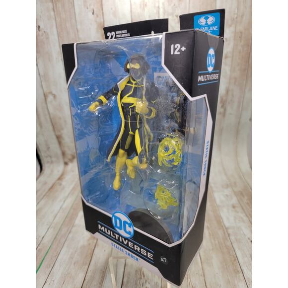 McFarlane Toys DC Multiverse New 52 Static Shock 7” Action Figure - Picture 4 of 5
